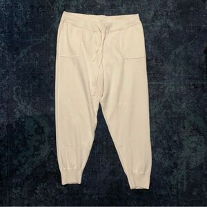 J. Crew Cotton Cashmere Jogger Pants, Women's Large